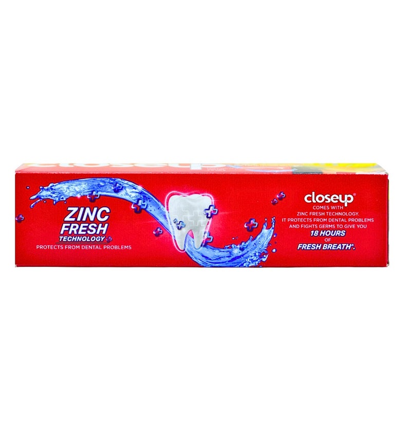 Closeup Toothpaste SuperFresh Red (150g X 2Set) 300g X Pack of 2Pcs - Image 3